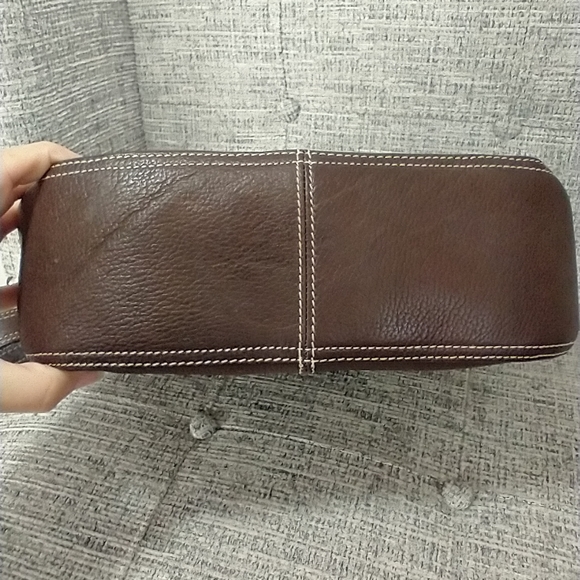 Fossil Women's Brown Leather Hobo Handbag. Excellent condition #75082 - Picture 8 of 12